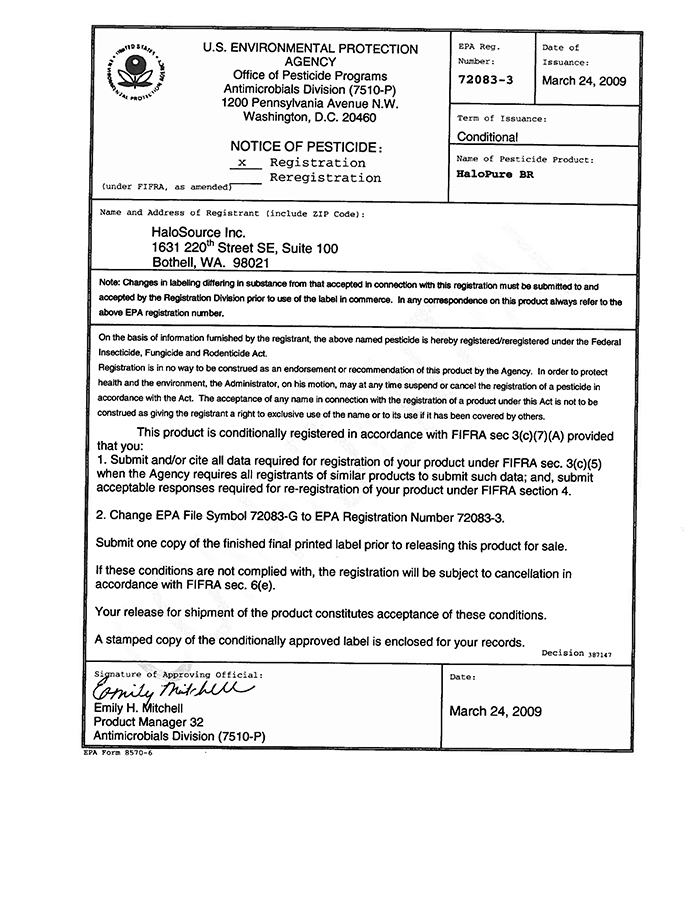 美国环保局-EPA-Approval-Letter-for-72083-3，-03-24-09-(2)_页面_1