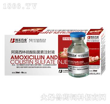 阿莫西林粘菌素-用于治疗胸膜肺炎放线杆菌等病原引起的细菌性猪呼吸系统疾病
